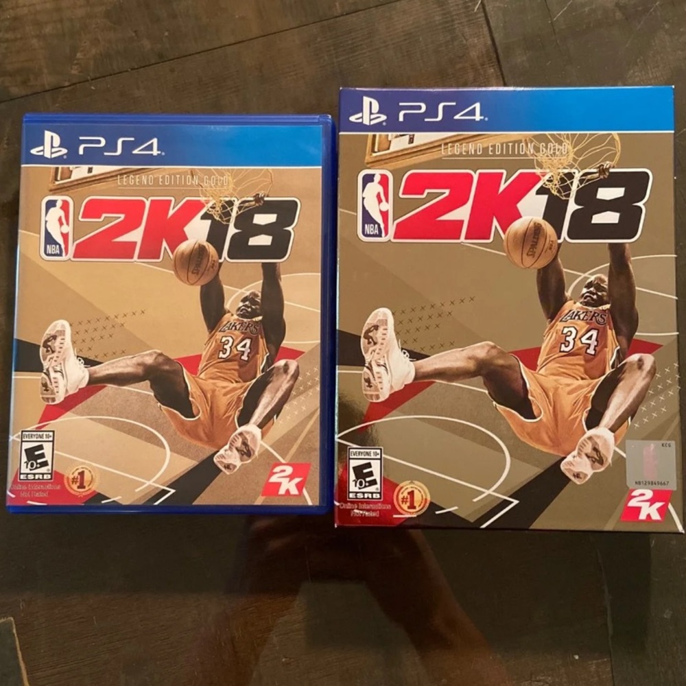 2K18 Legend edition gold